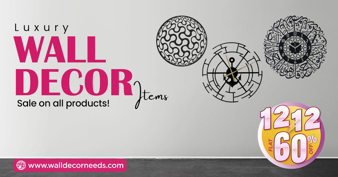 Luxury Wall Decor Sale Live on All Products at WalldecorNeeds.com – 12.12 Sale