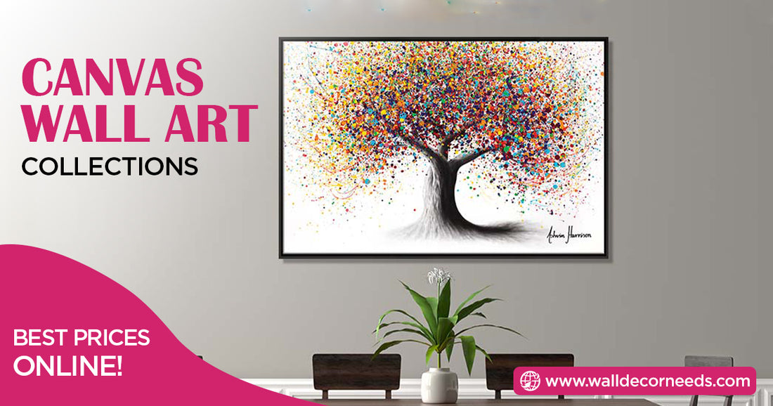 Canvas Wall Art in Home Decoration Comes with Authentic, Artistic Appeal